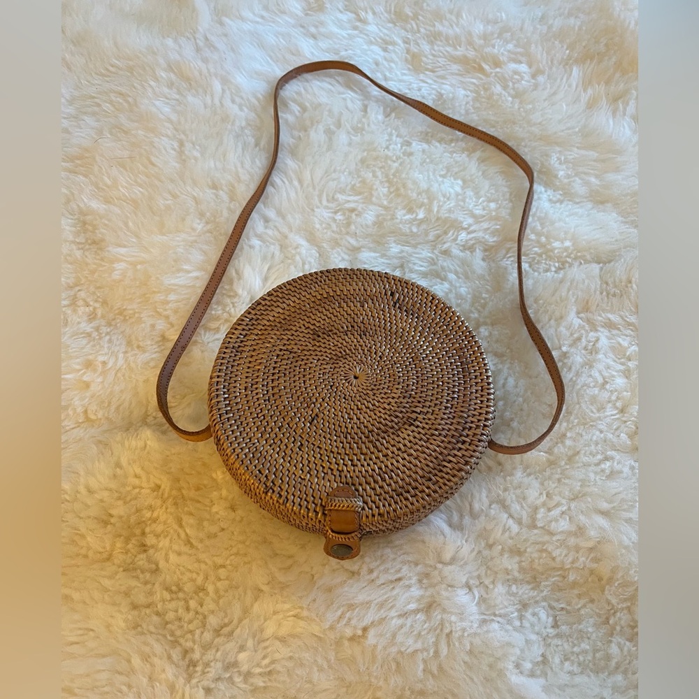 Handwoven Rattan Bag - Picture 2 of 4